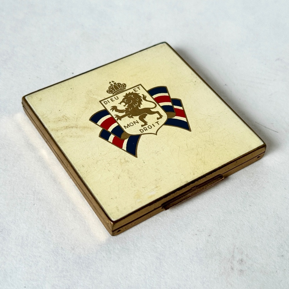 Vintage Henriette Mirrored Compact